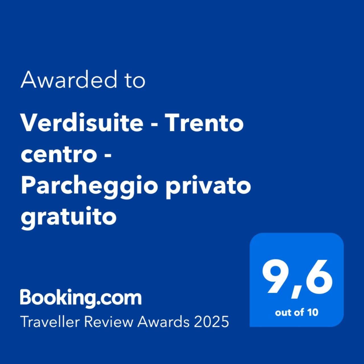 Verdisuite - Trento Centro - Parcheggio Privato Gratuito Экстерьер фото